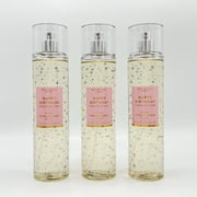 Bath & Body Works Champagne Toast "Happy Birthday" 8oz Fine Fragrance Mist 3-Piece Bundle