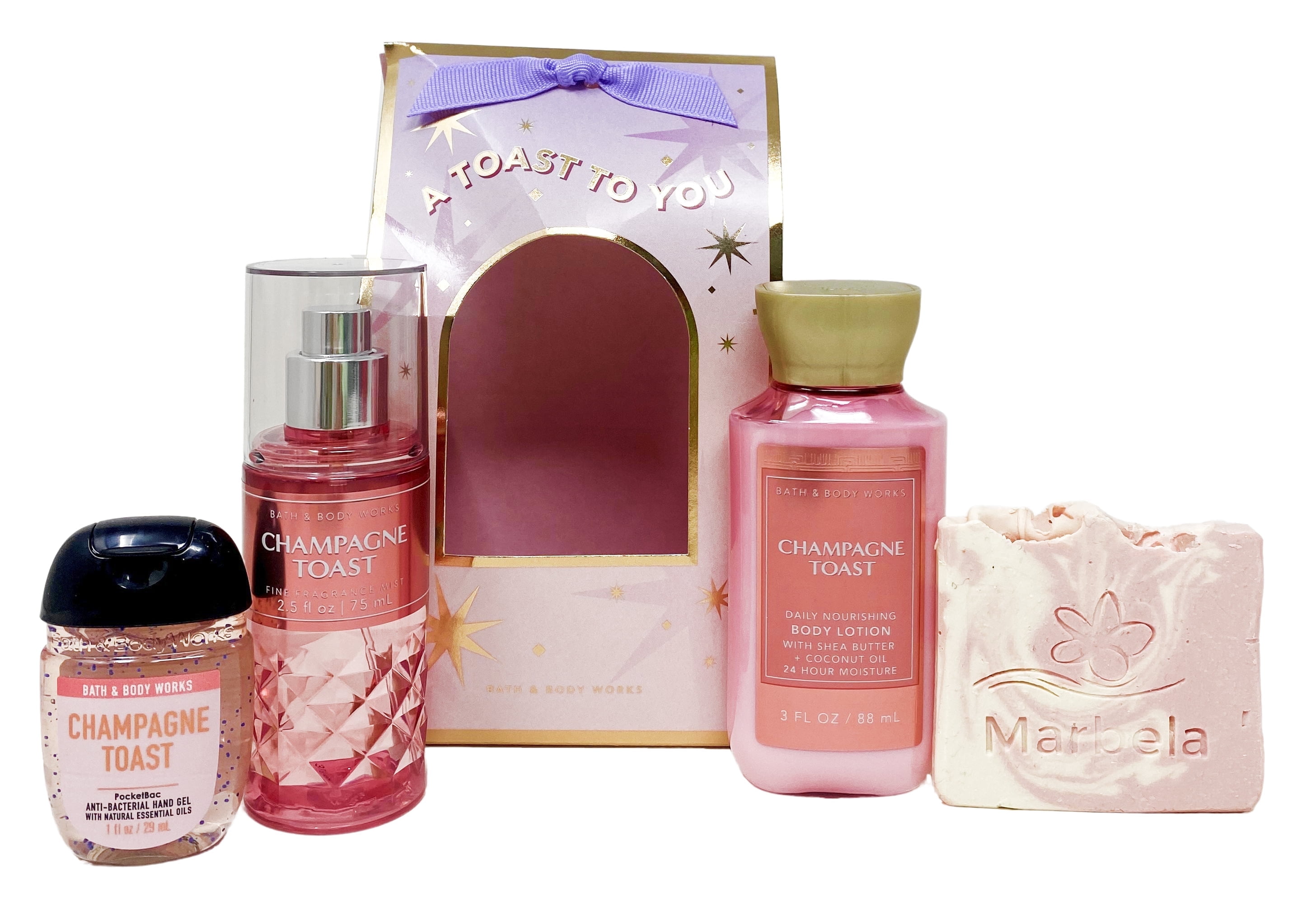 Champagne Toast ギフトセット Bath & Body Works CHAMPAGNE TOAST GIFT BOX Let's Celebrate 3