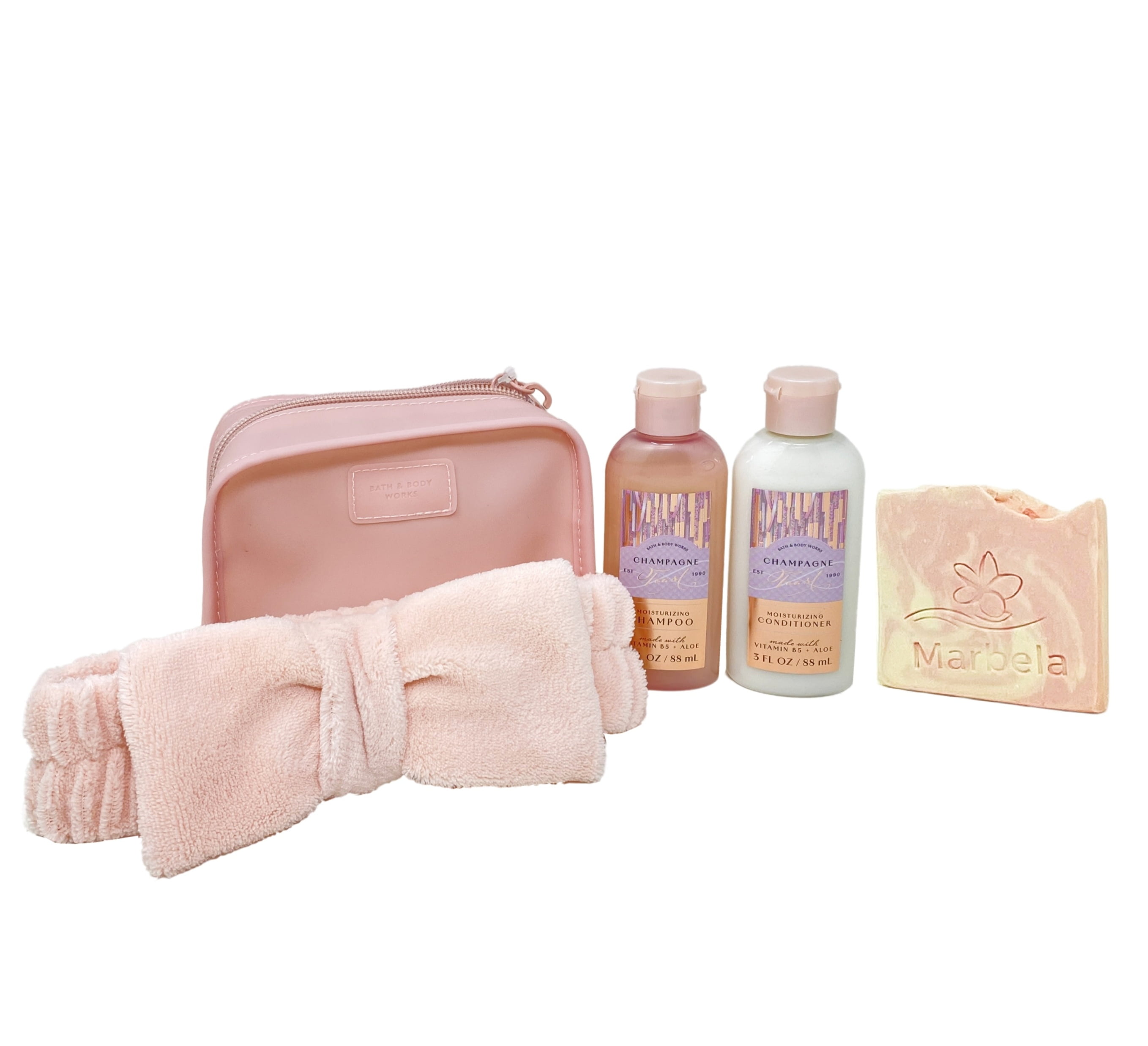 Bath & Body Works Champagne Toast Women's Travel Hair Set - Mini