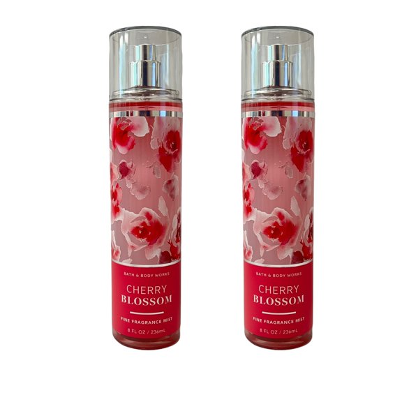 Bath & Body Works Cherry Blossom Mist 8 fl oz 2 Pack