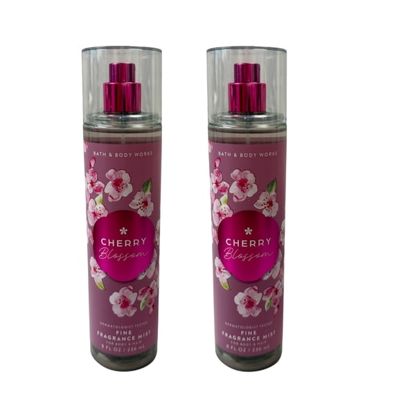 Bath & Body Works Cherry Blossom Mist 8 fl oz 2 Pack