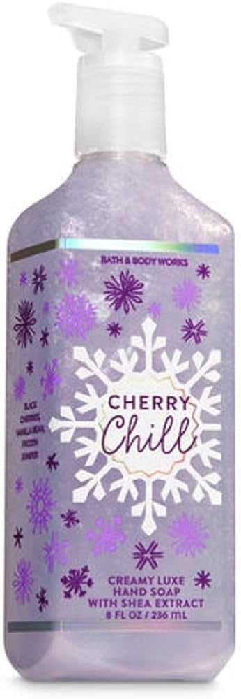 BBW ❁　シリアルミルク　ソープ　Bath and body works Bath & Body Works Cherry Chill Creamy Luxe Hand Soap with Shea
