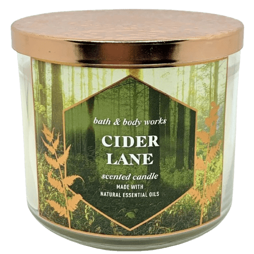 Bath & Body Works Cider Lane 3-Wick Scented Candle - Walmart.com