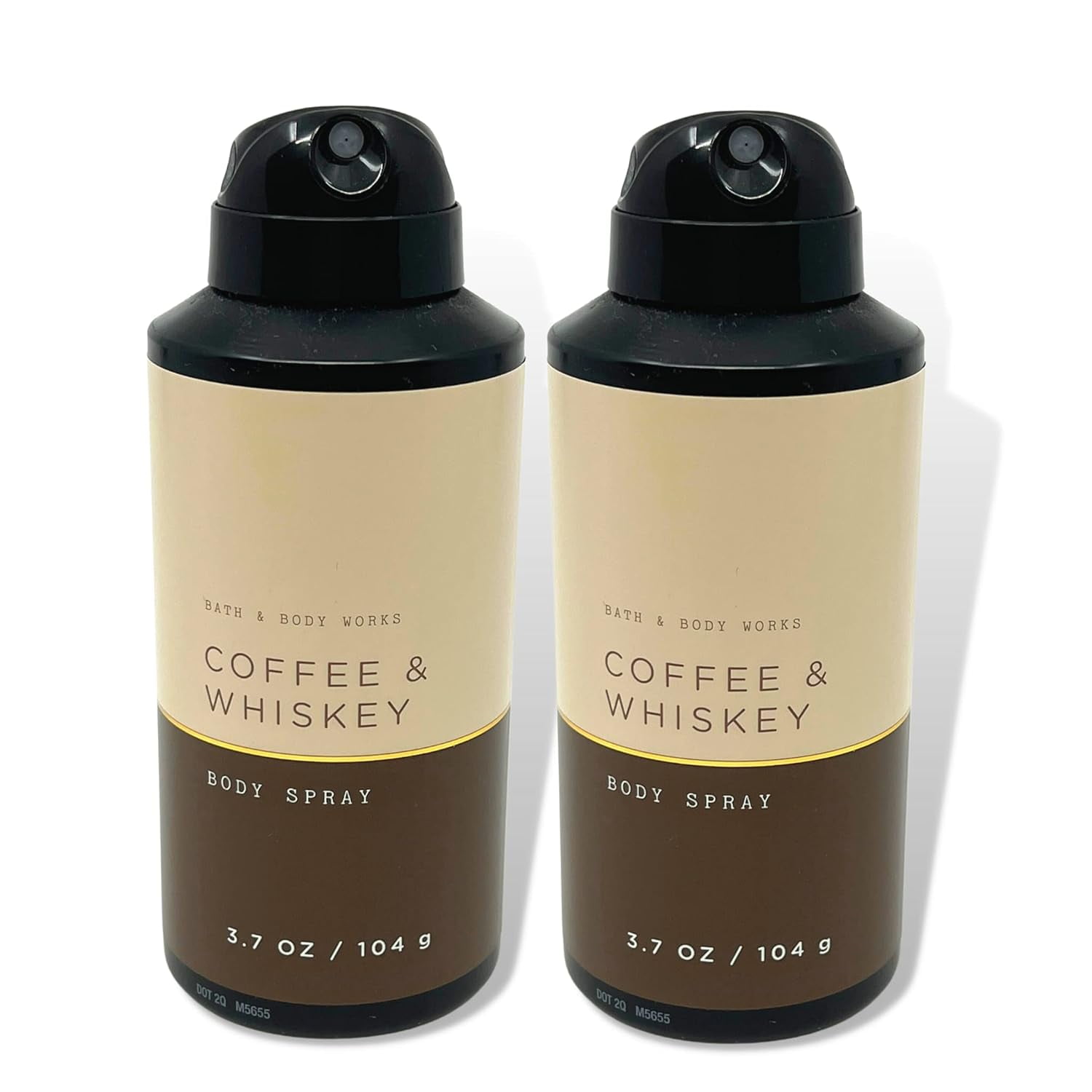 Bath & Body Works Coffee & Whiskey Body Spray for Men 2-pack 3.7oz ...