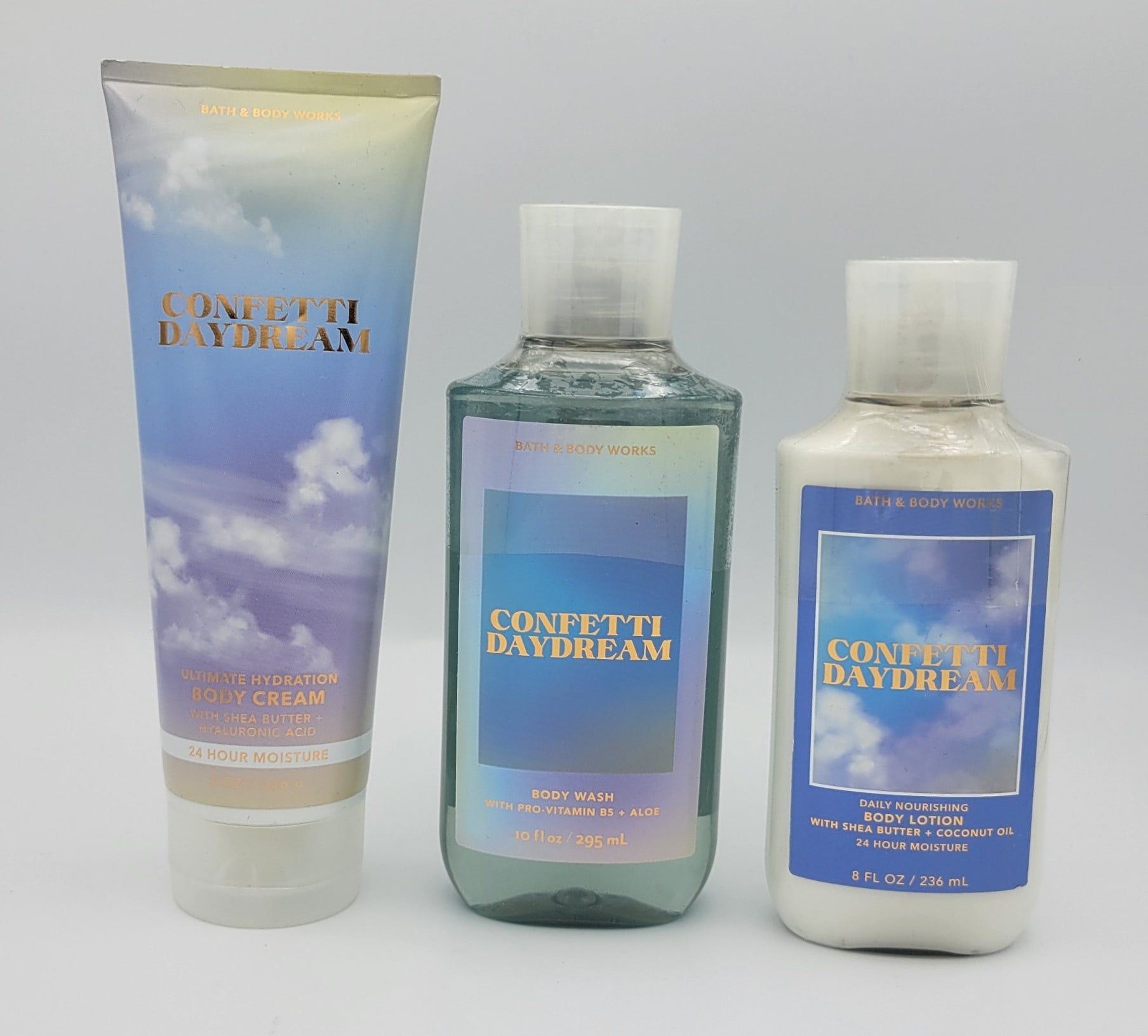 Bath Body Works Confetti Daydream pc- Bundle Body Cream