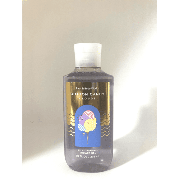 Bath & Body Works Cotton Candy Clouds  Shower Gel 10 oz fl / NEW