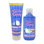 Bath & Body Works Cotton Candy Clouds - Ultimate Hydration Body Cream and Body Wash