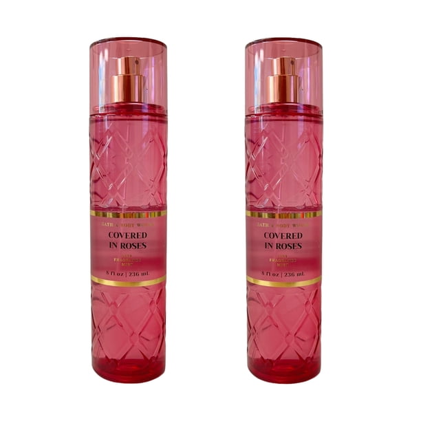 Bath & Body Works Covered In Roses Mist 8 fl oz 2 Pack - Walmart