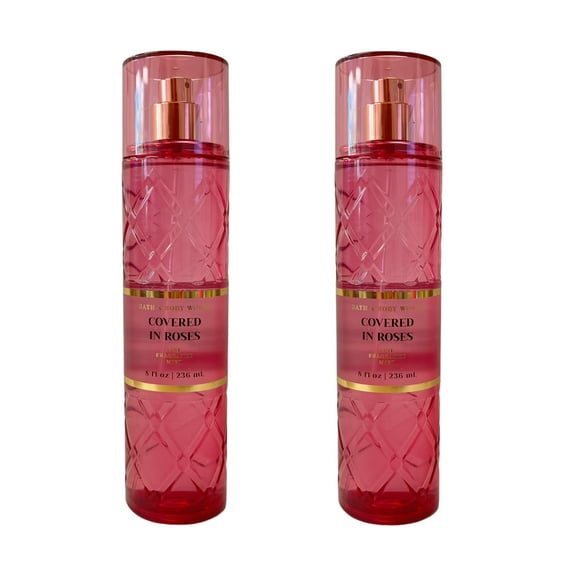 Bath & Body Works Covered In Roses Mist 8 fl oz 2 Pack