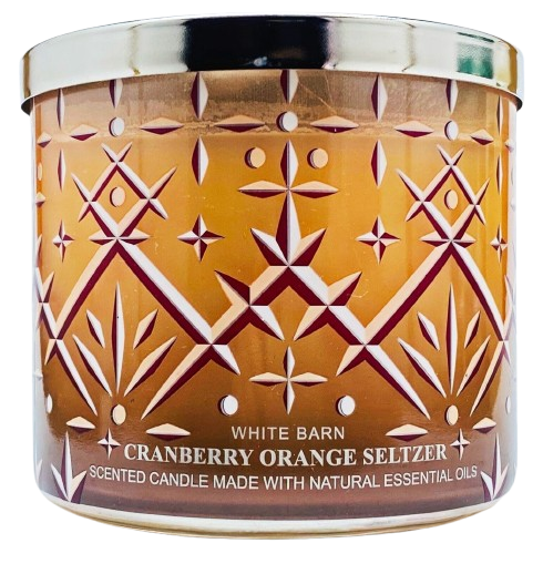 Bath & Body Works Cranberry Orange Seltzer 3 Wick Candle - Walmart.com