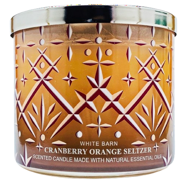 Bath & Body Works Cranberry Orange Seltzer 3 Wick Candle - Walmart