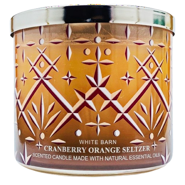 Bath & Body Works Cranberry Orange Seltzer 3 Wick Candle - Walmart.com