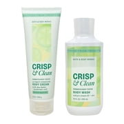 Bath & Body Works Crisp & Clean - Ultimate Hydration Body Cream and Body Wash