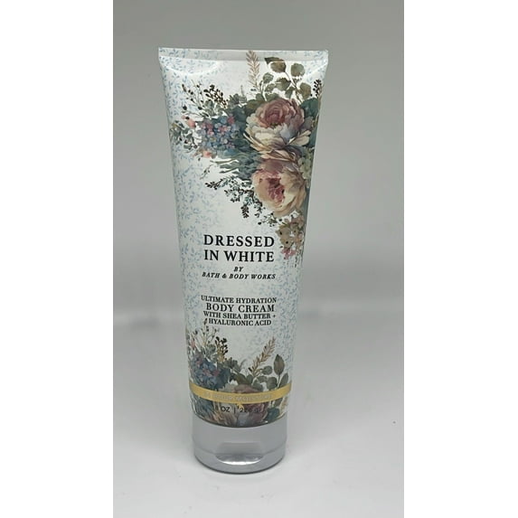 Bath & Body Works DRESSED IN WHITE Ultimate Hydration Body Cream 8oz.