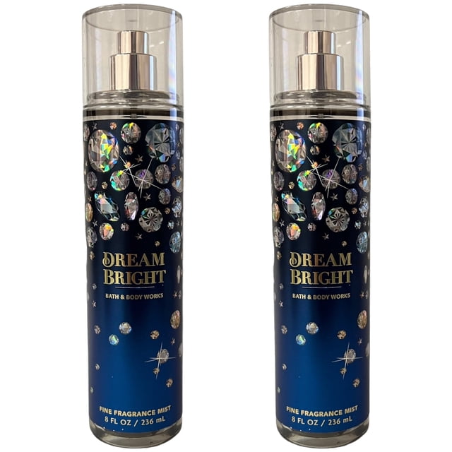 Bath & Body Works Dream Bright Fine Fragrance Perfume Spray Mist Set, 2 ...