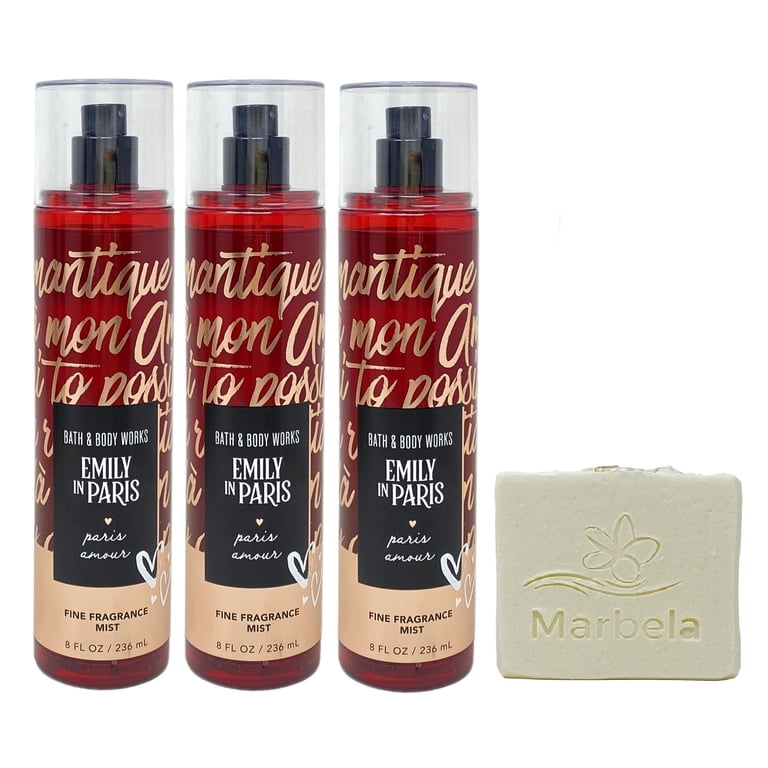 Bath & Body Works Emily In Paris - Paris Amour 3 Pack Fine
