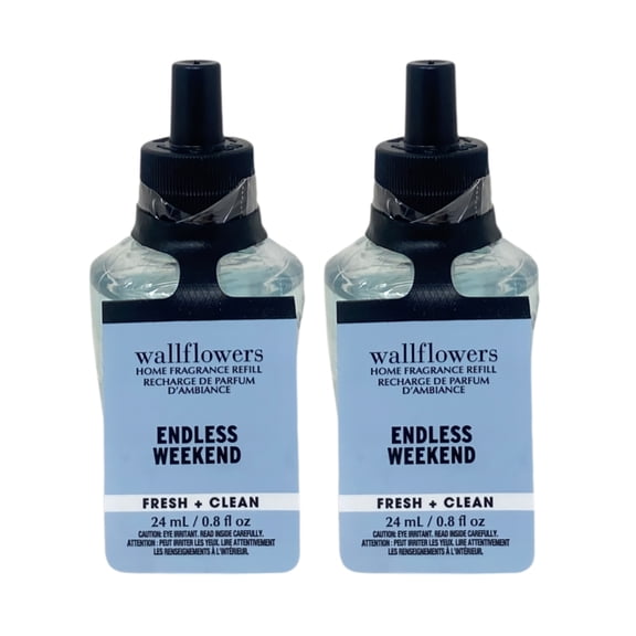 Bath & Body Works Endless Weekend - 2 Wallflowers Home Fragrance Refill Bulbs