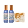 thumbnail image 1 of Bath & Body Works Eucalyptus Rain - 2 Concentrated Room Sprays (1.5 oz / 42.5 g Each) with a Peach Gardenia Mini Soap, 1 of 4