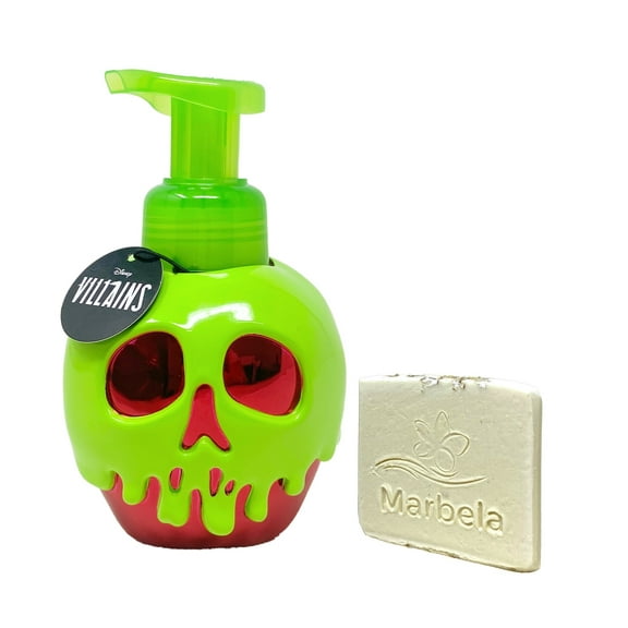 Bath & Body Works Evil Queen Poison Apple Gentle & Clean Foaming Hand Soap Dispenser with a Natural Oats Mini Soap