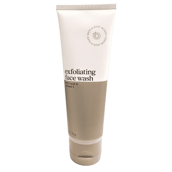 Bath & Body Works Exfoliating Face Wash with Aloe & Vitamin E (4 oz)