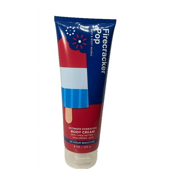 Bath & Body Works Firecracker Pop Ultimate Hydration Body Cream, 8oz.