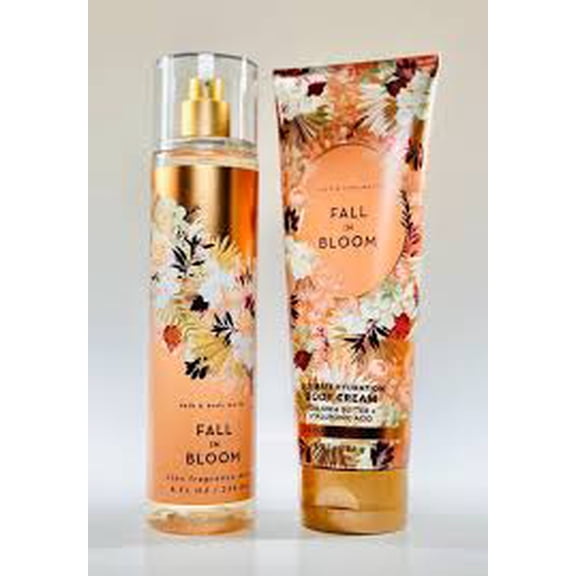 Bath & Body Works Body Cream Fall in Bloom 8 oz ~ Retired Scent