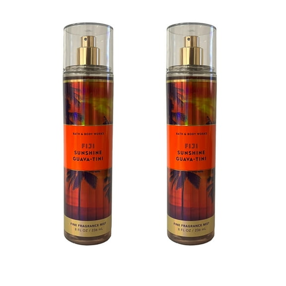 Bath & Body Works Fiji Sunshine Guava-tini Fine Fragrance Mist 2 Pack 8 fl oz