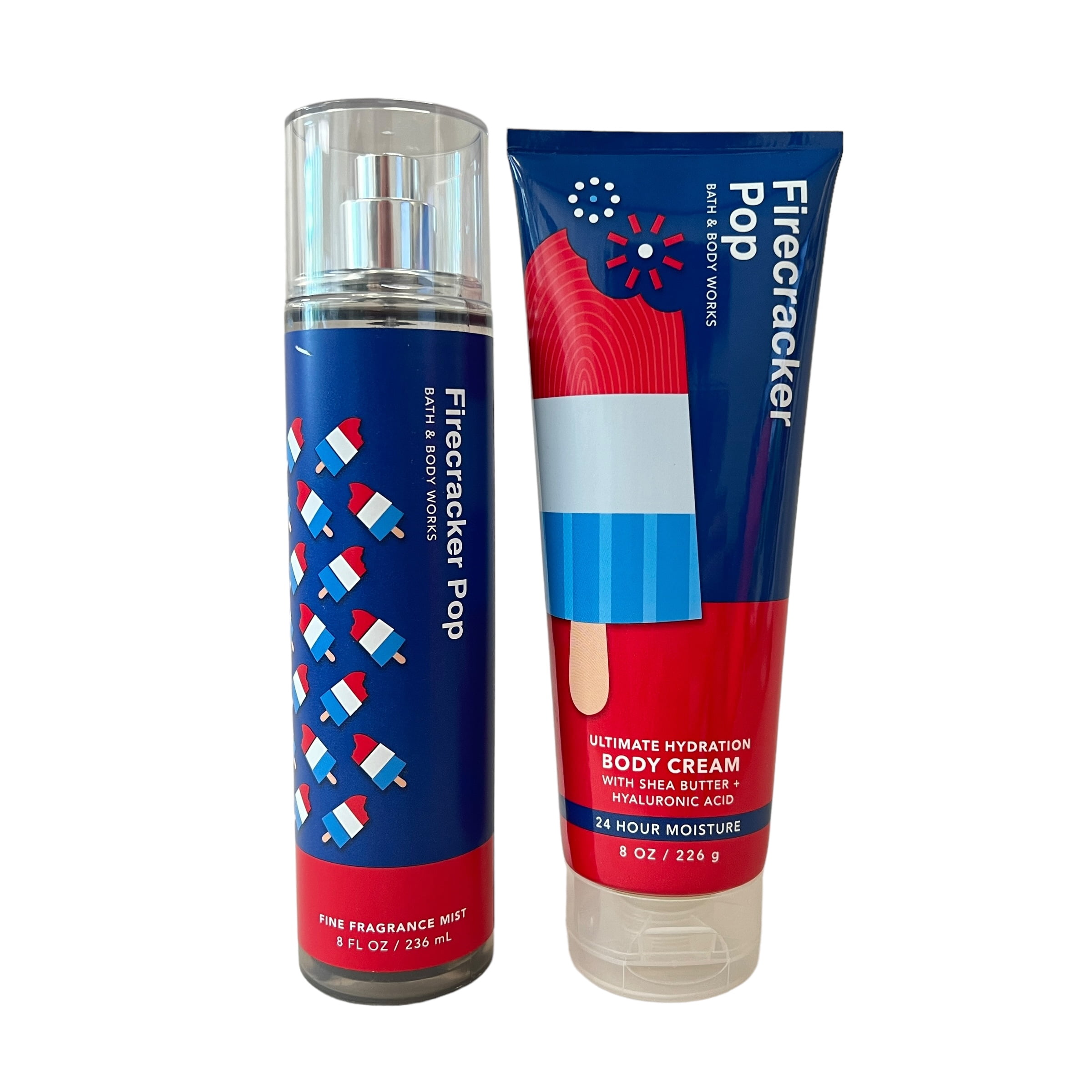 Bath & Body Works Firecracker Pop Mist & Body Cream Set - Walmart.com