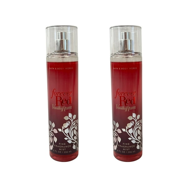Bath & Body Works Forever Red Vanilla Rum Mist 8 fl oz 2 Pack