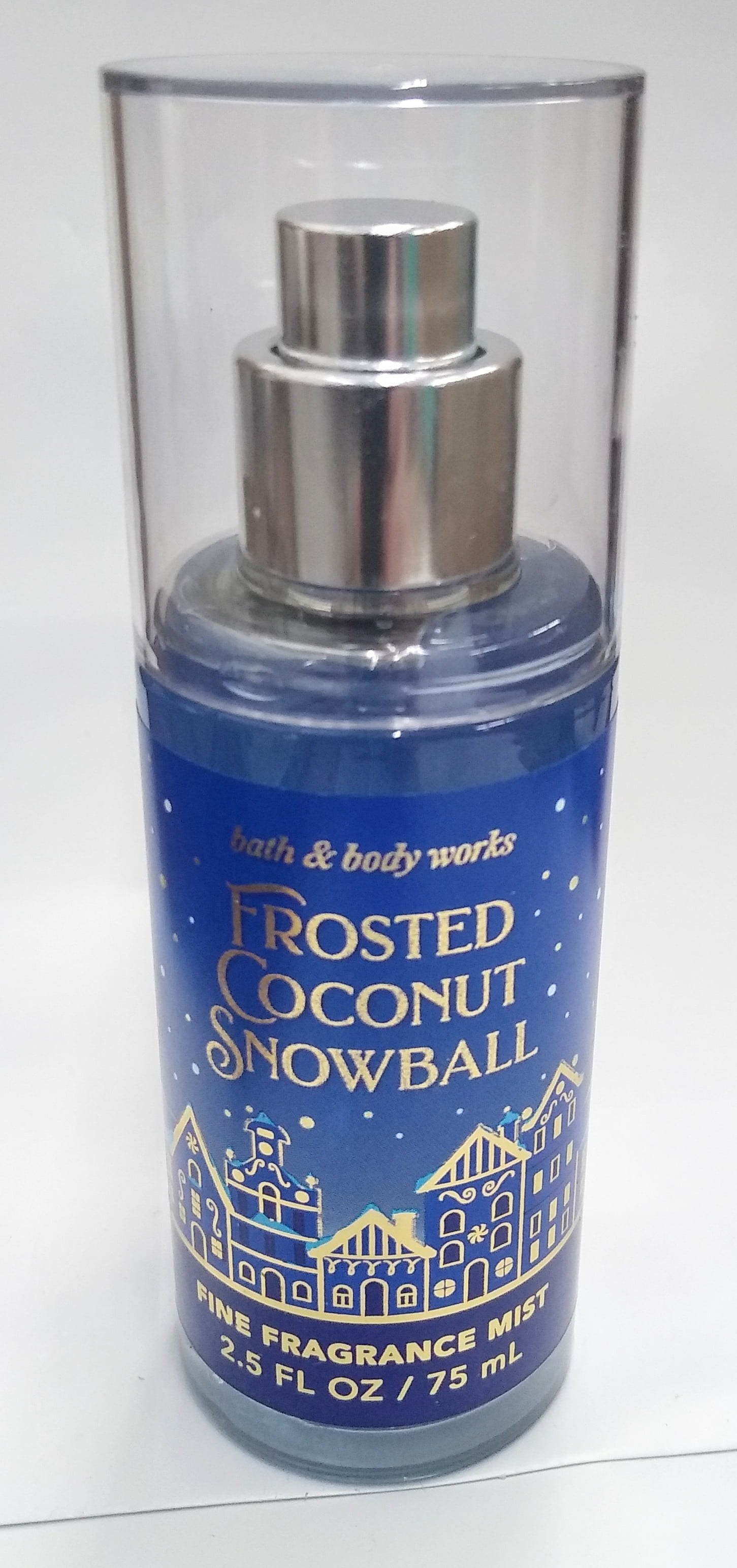 Bath & Body Works Frosted Coconut Snowball Mini Travel Fine Fragrance ...