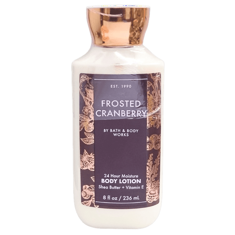 Bath Body Works Frosted Cranberry 24-Hour Moisture Body Lotion