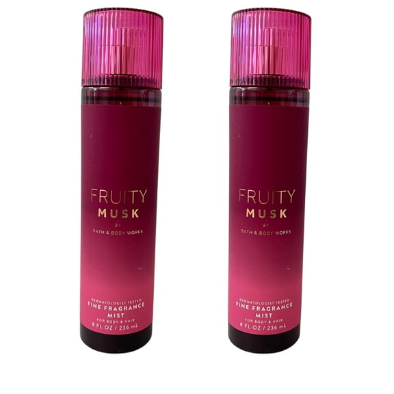 Bath & Body Works Fruity Musk Mist 8 fl oz 2 Pack