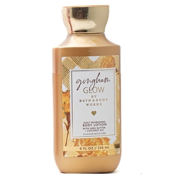Bath & Body Works GINGHAM GLOW Shea & Coconut Oil Body Lotion 8 fl oz