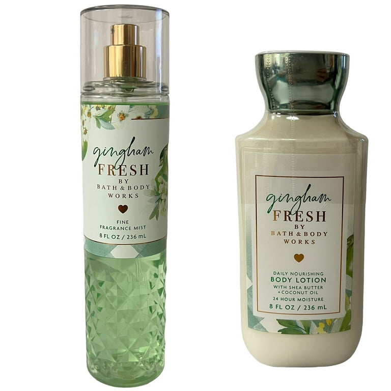 Bath & Body Works Gingham Fresh Fragrance Mist & Body Lotion