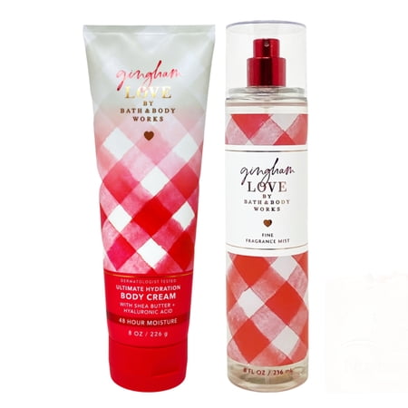 Bath & Body Works Gingham Love - Fine Fragrance Mist and Ultimate Hydration Body Cream