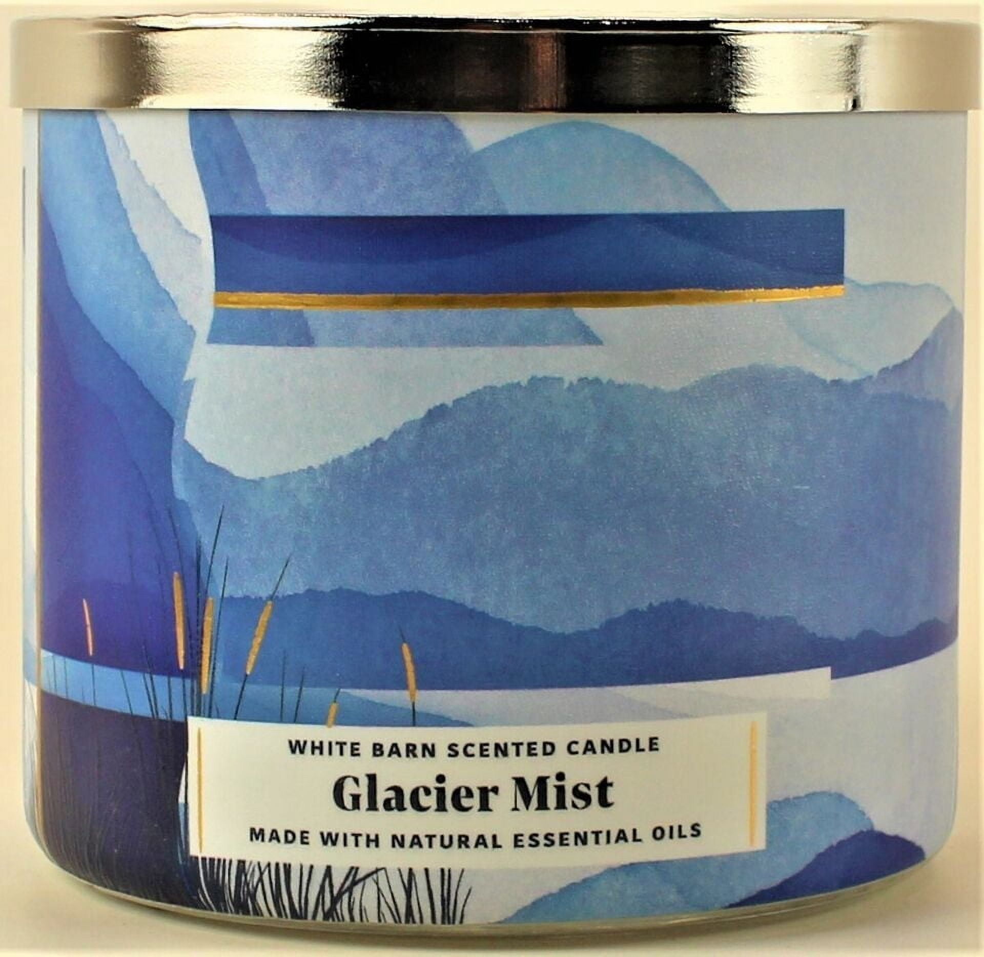 Bath & Body Works Glacier Mist 3 Wick Candle - Walmart.com