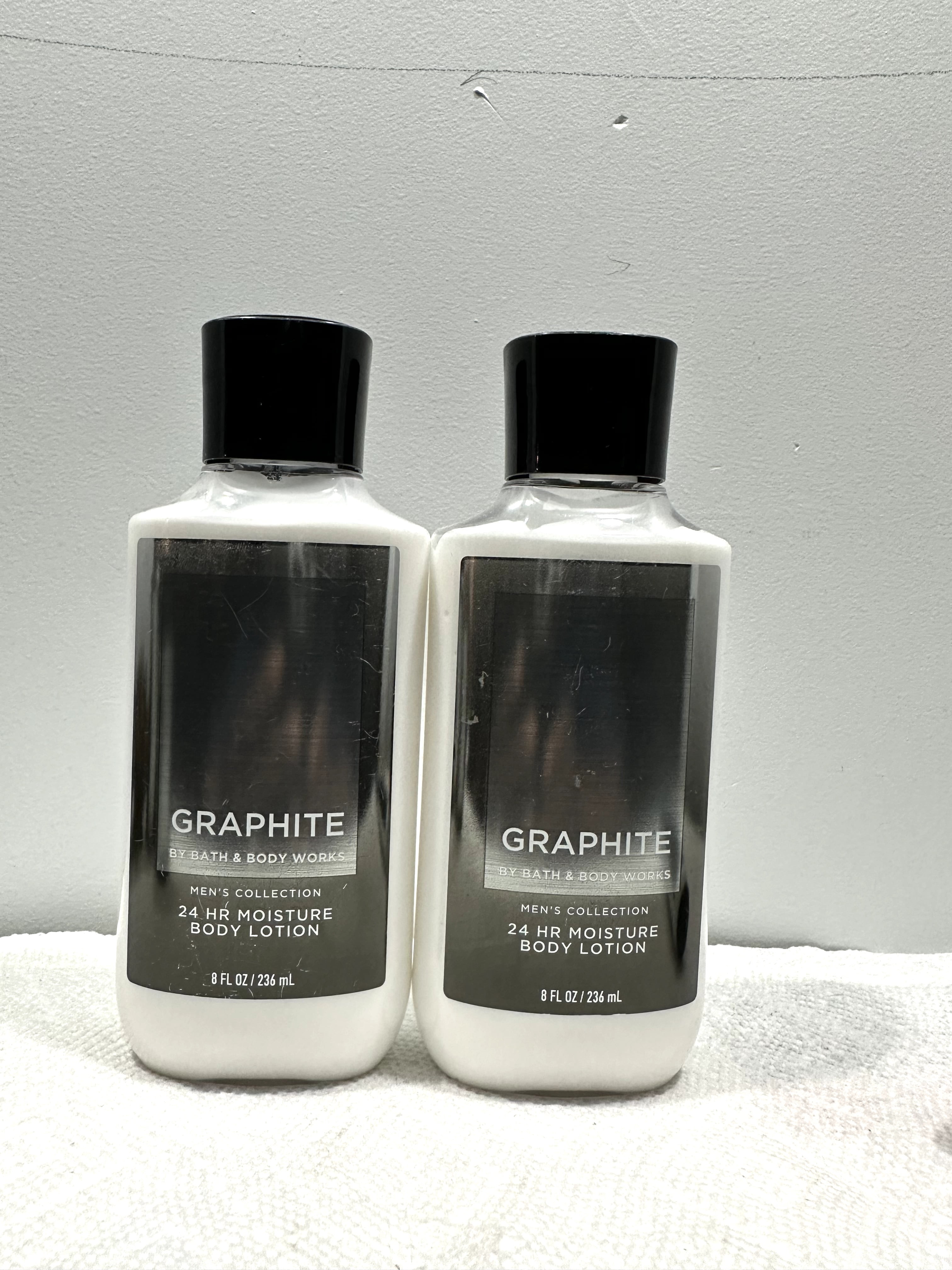 Bath & Body Works Graphite Men's Collection 24 Hour Moisture Body