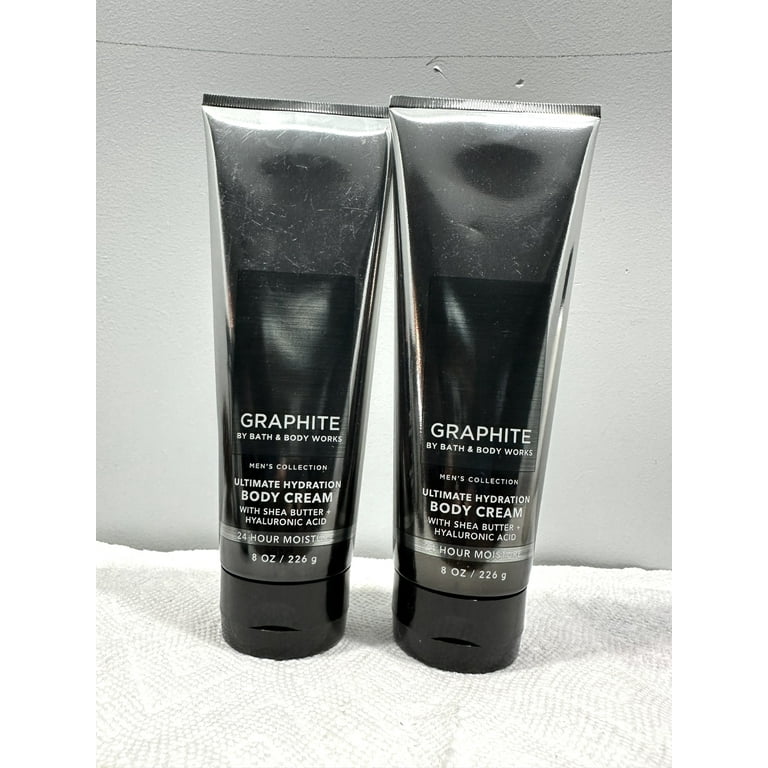Bath & Body Works Graphite Men's Body Cream, Ultimate Hydration
