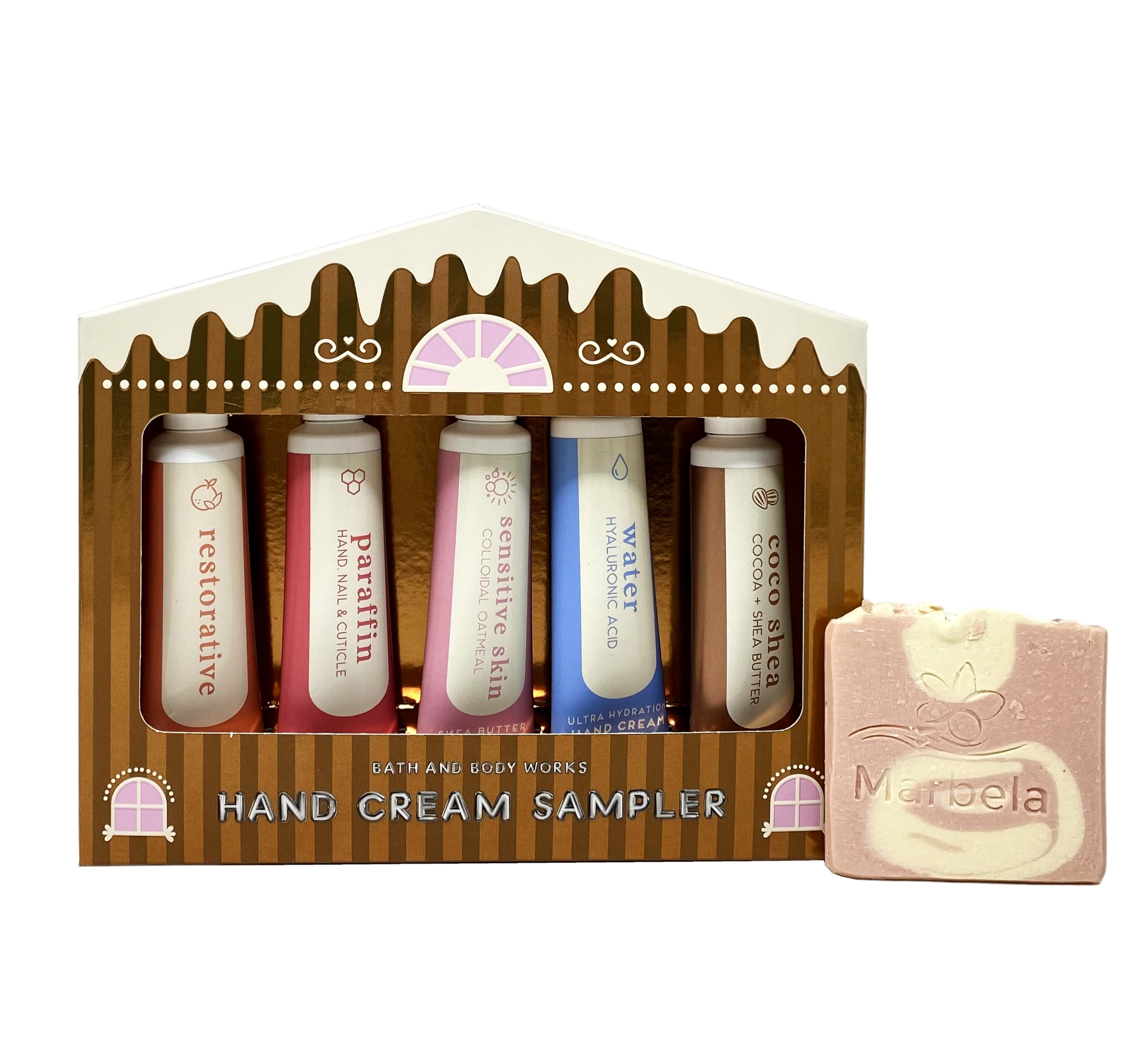 Bath & Body Works Hand Cream Sampler Gift Box Set with a Himalayan