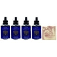 thumbnail image 1 of Bath & Body Works Happy Hanukkah Wallflowers Fragrance Refill 4 Pack with Himalayan Salts Springs Sample Bar Soap., 1 of 3