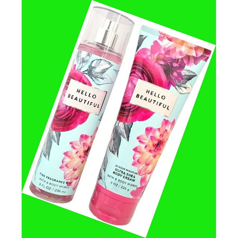 Bath Body Works Hello Beautiful Fine Fragrance Mist and