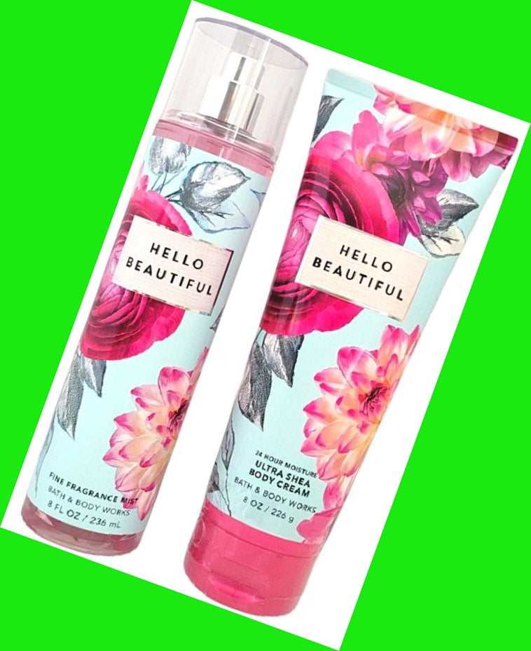 Bath & Body Works Hello Beautiful Fine Fragrance Mist and Ultimate