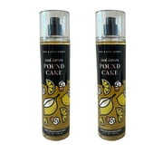 Bath & Body Works Iced Lemon Pound Cake Mist 8 fl oz 2 Pack