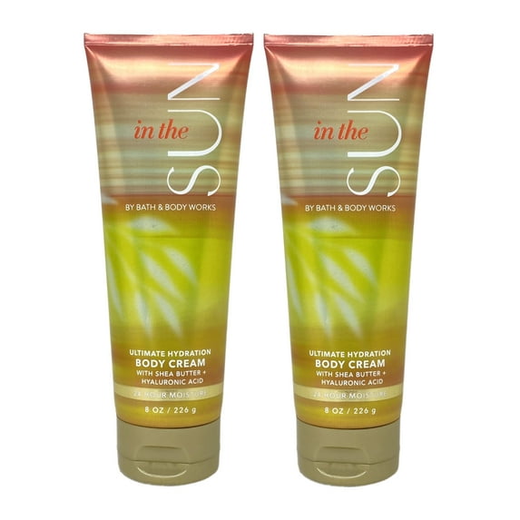 Bath & Body Works In The Sun 2 Pack Ultimate Hydration Body Cream Set - Full Size