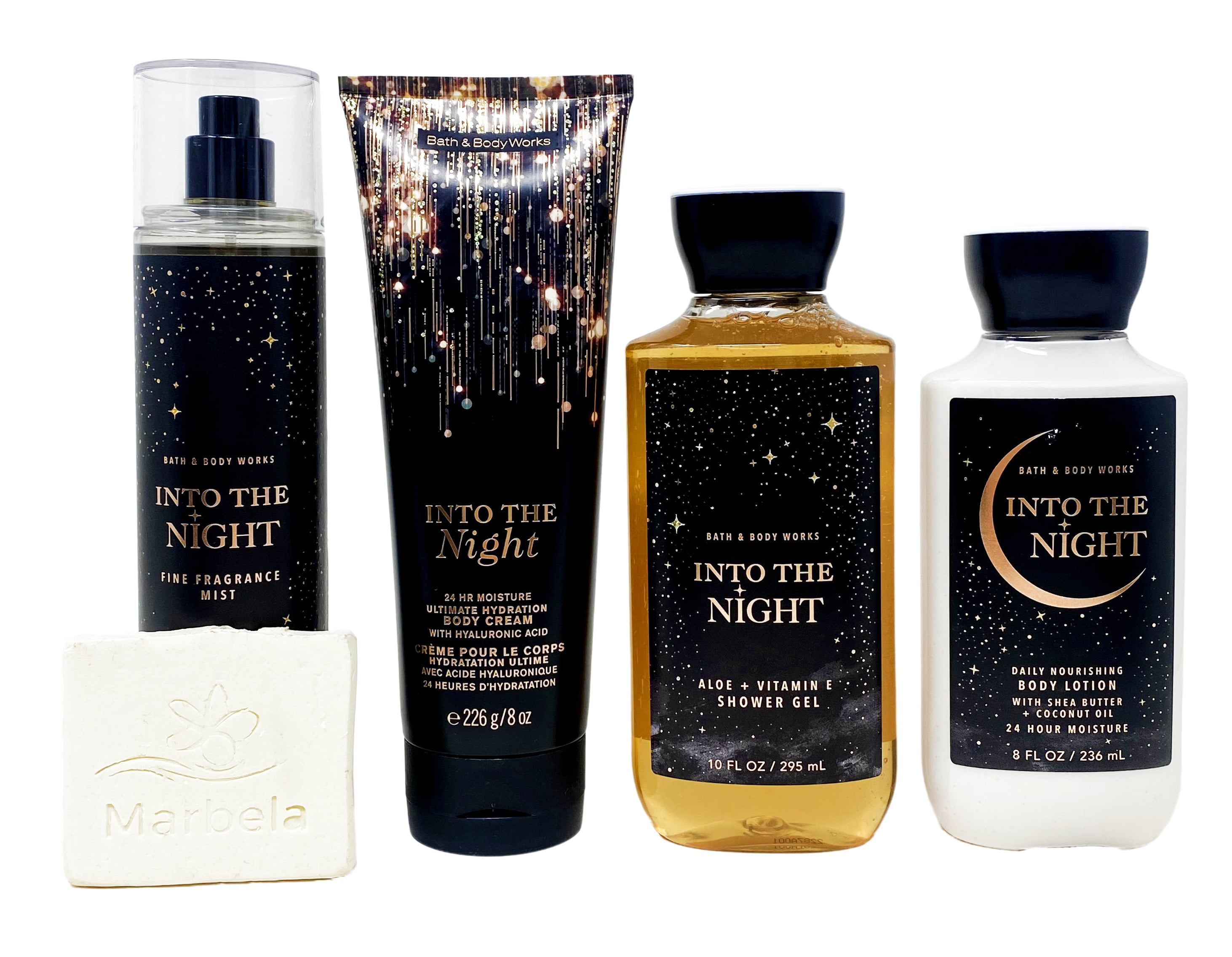 Bath & Body Works Into The Night - Deluxe Gift Set - Fine Fragrance ...