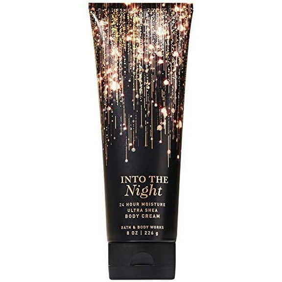 Bath & Body Works Into The Night Non-Greasy Ultimate Hydration Body Cream, Jasmine, 8 oz