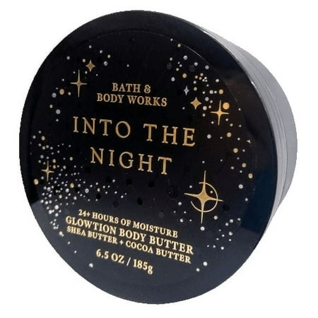 Into the Night Glowtion Shea Butter Body Butter, 6.5 oz for All Skin Typesa