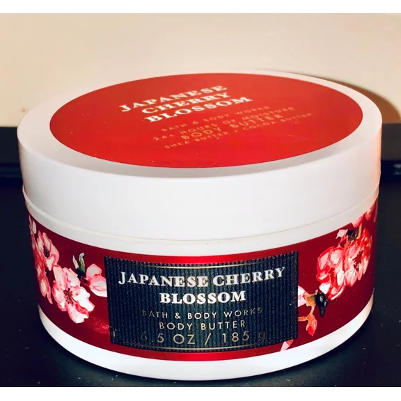 Bath & Body Works JAPANESE CHERRY BLOSSOM Whipped Body Butter 6.5oz