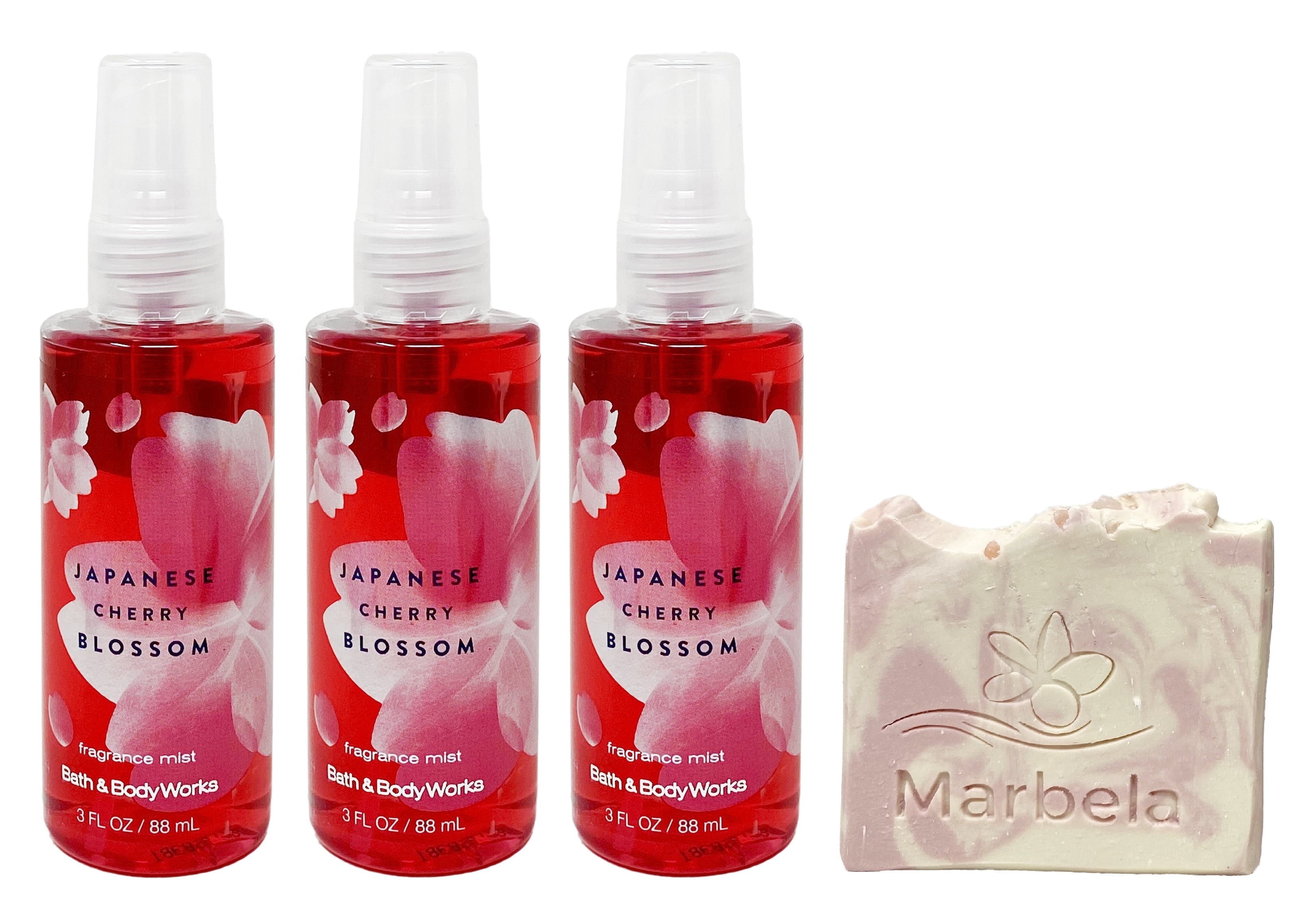 Bath & Body Works Japanese Cherry Blossom - 3 Pack Travel Size