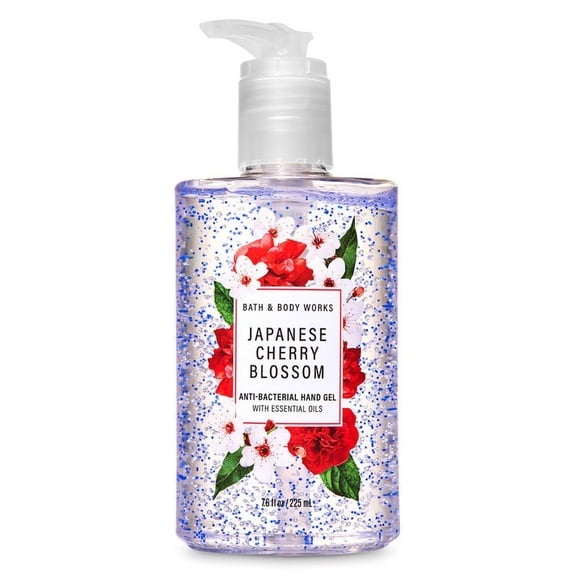 Bath & Body Works Japanese Cherry Blossom Antibacterial Hand Gel 7.6 fl. oz / 225 ml